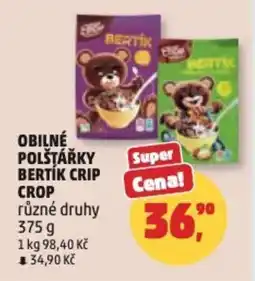 Penny Market Obilné polštářky bertík Crip Crop nabídka
