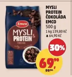 Penny Market Mysli protein čokoláda Emco nabídka