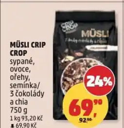 Penny Market Müsli Crip Crop nabídka