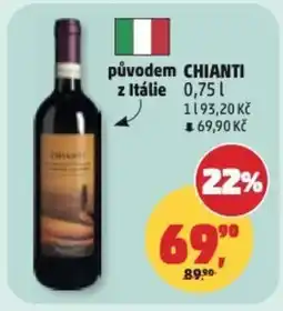 Penny Market Chianti nabídka
