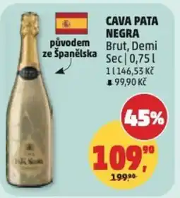 Penny Market Cava pata negra Brut, Demi Sec nabídka