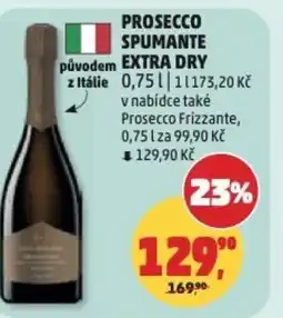 Penny Market Prosecco spumante extra dry nabídka