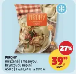 Penny Market Pirohy mražené s masovou, brynzovou náplní nabídka