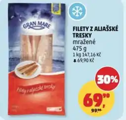 Penny Market Filety z aljašské tresky mražené nabídka