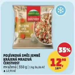 Penny Market Polévková směs jemně krájená mrazivá čerstvost nabídka