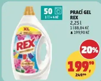 Penny Market Prací gel rex nabídka