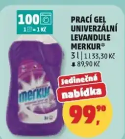 Penny Market Prací gel univerzální levandule merkur nabídka