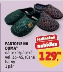 Penny Market Pantofle na doma nabídka