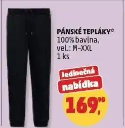 Penny Market Pánské tepláky nabídka