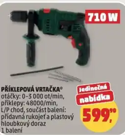 Penny Market Příklepová vrtačka nabídka