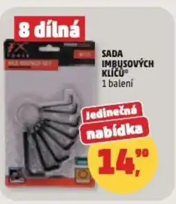 Penny Market Sada imbusových klíčů nabídka