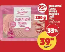 Penny Market Delikatesni šunka vařená řezníkův talíř nabídka