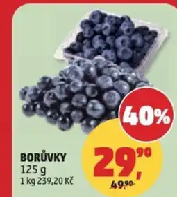 Penny Market Borůvky nabídka