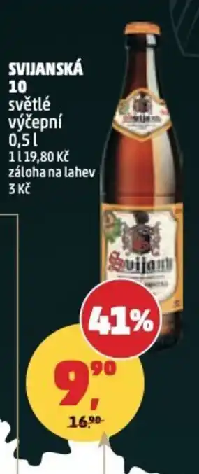 Penny Market Svijanská 10 světlé výčepní nabídka