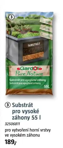 Bauhaus Substrát pro vysoké záhony nabídka