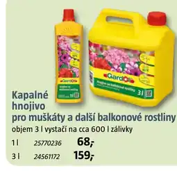 Bauhaus Kapalné hnojivo pro muškáty a další balkonové rostliny nabídka