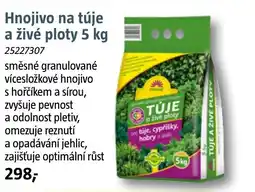 Bauhaus Hnojivo na túje a živé ploty nabídka