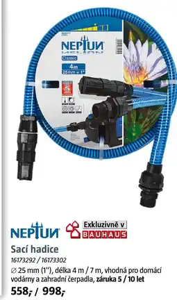 Bauhaus Sací hadice nabídka
