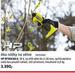 Bauhaus Aku nůžky na větve nabídka