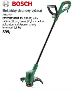 Bauhaus BOSCH Elektrický strunový vyžínač nabídka