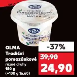 Kaufland OLMA Tradiční pomazánkové nabídka