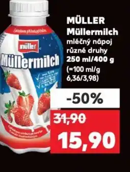 Kaufland MÜLLER Müllermilch nabídka