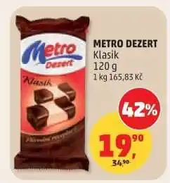Penny Market Metro Dezert Klasik nabídka