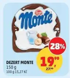 Penny Market Dezert Monte nabídka