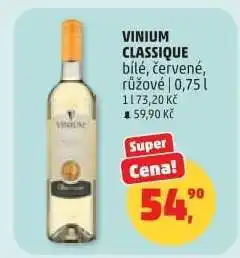 Penny Market VINIUM CLASSIQUE nabídka