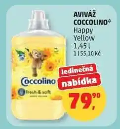 Penny Market AVIVÁŽ COCCOLINO Happy Yellow nabídka