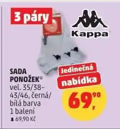 Penny Market Sada ponožek Kappa nabídka