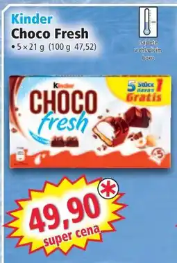 Norma KINDER CHOCO FRESH nabídka