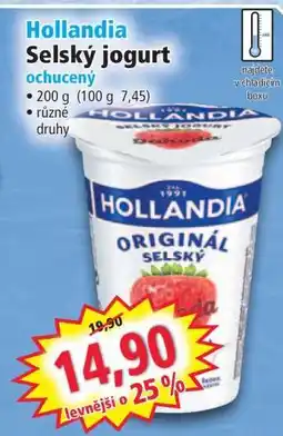 Norma Hollandia Selský jogurt ochucený nabídka