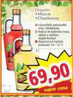 Norma Degusto Muscat Chardonnay nabídka