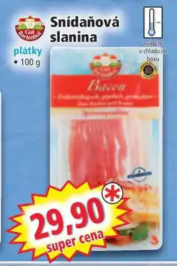 Norma Snídaňová slanina nabídka