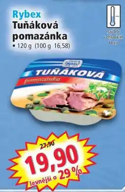 Norma Rybex Tuňáková pomazánka nabídka