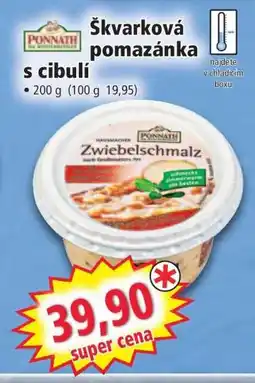 Norma Škvarková pomazánka s cibulí nabídka