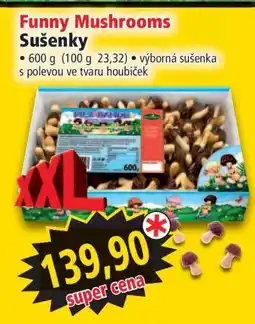 Norma Funny Mushrooms Sušenky nabídka