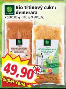 Norma Bio třtinový cukr / demerara nabídka