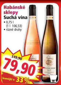 Norma Habánské sklepy Suchá vína nabídka