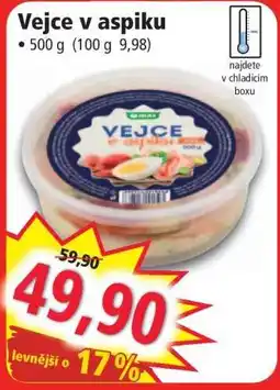 Norma Vejce v aspiku nabídka