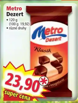 Norma Metro Dezert nabídka