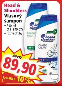 Norma Head & Shoulders nabídka