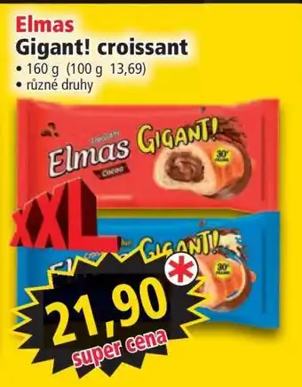 Norma Elmas Gigant croissant nabídka