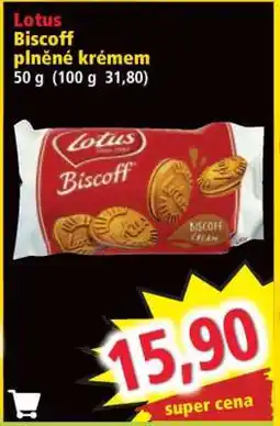 Norma Lotus Biscoff plněné krémem nabídka
