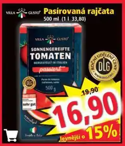 Norma PASÍROVANÁ RAJČATA nabídka