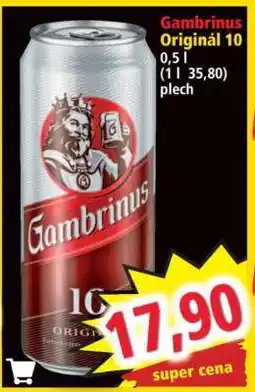 Norma Gambrinus Originál 10 nabídka