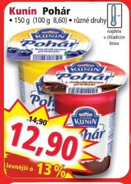 Norma Kunín Pohár nabídka