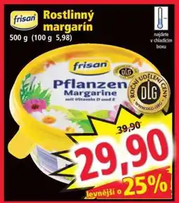 Norma Rostlinný margarín nabídka