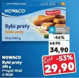 Kaufland NOWACO Rybi prsty nabídka